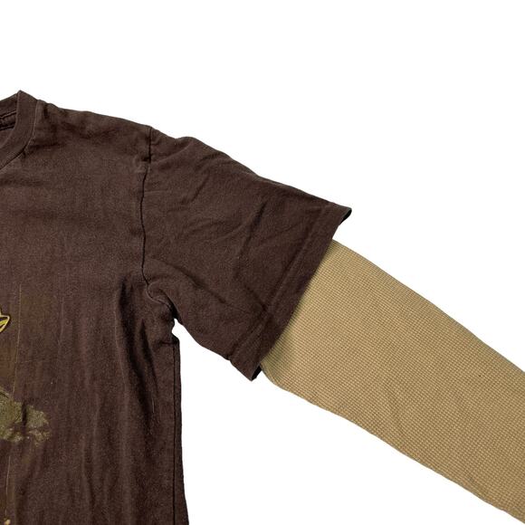 Disney Pirates of the Caribbean Worlds End 2007 2fer T-Shirt Brown Youth L 12/14 - Picture 4 of 6